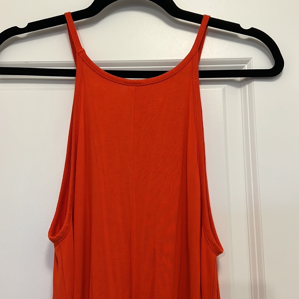 Old Navy size small orange dress - Picture 4 of 5